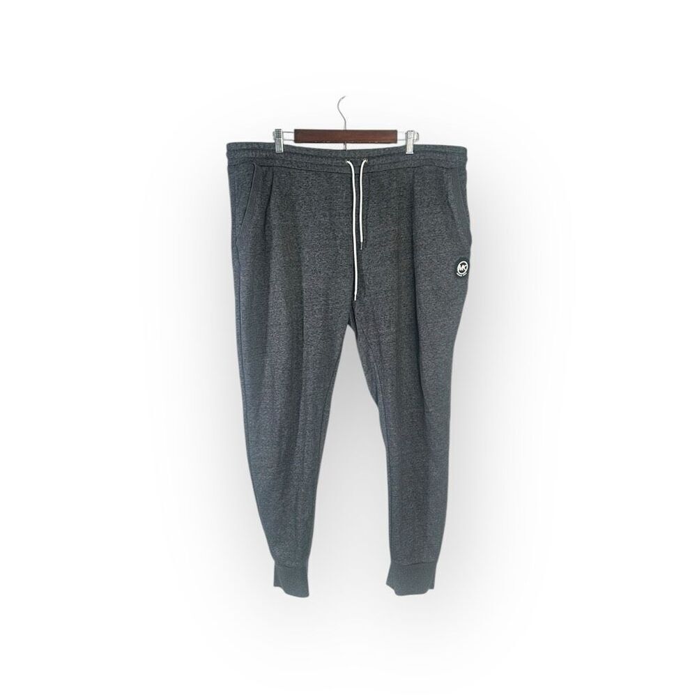 Michael Kors Men's Size 3XL XXXL Gray Pull On Sweatpants Leisure Comfort